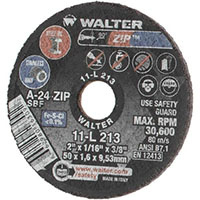 Value Collection 3/8 Inch (in) Hole Size 3100 Revolutions per Minute (rpm) Maximum Speed Aluminum Oxide Cut-Off Wheel (43580315)