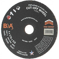 Value Collection 5/8 Inch (in) Hole Size 13300 Revolutions per Minute (rpm) Maximum Speed Aluminum Oxide Cut-Off Wheel (43584937)