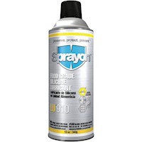 Sprayon 12 Ounce (oz) Container Size Aerosol Silicone Clear Lubricating Oil