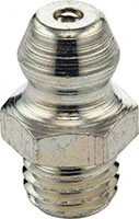 UMETA Straight Head Angle M6 x 0.75 Metric Steel Standard Grease Fitting (39701495)