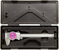 Mitutoyo Series 505 0 to 6 Inch (in) Purple Face Dial Caliper (505-742-52J) - 2