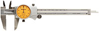 Mitutoyo Series 505 0 to 6 Inch (in) Orange Face Dial Caliper (505-742-55J)