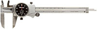 Mitutoyo Series 505 0 to 6 Inch (in) Black Face Dial Caliper (505-742-56J)