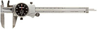 Mitutoyo 0 to 6 Inch (in) Black Face Dial Caliper (10-770-6)