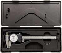 Mitutoyo Series 505 0 to 6 Inch (in) Dial Caliper with Carbide OD Jaws (505-744) - 2