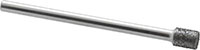 Strauss & Co. 0.197 Inch (in) Head Diameter and 1/4 Inch (in) Head Thickness CBN Grinding Pin (50966738)