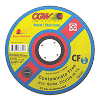 CGW 7 Inch (in) Diameter x 1/16 Inch (in) Thickness Contaminate Free Quickie Cut-Off Wheel (52-001-122)