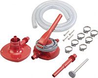 PROLUBE 1 Inch (in) Outlet Polyacetal Hand Operated Diaphragm Pump for 2 Inch (in) Bung Drum (54228929)