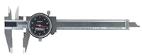 Fowler 4 Inch (in) 52-008-714-0 BF Shock Proof Dial Caliper with Thumb Roll (57-101-038)