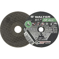 Walter Surface Technologies 3/8 Inch (in) Hole Size 25470 Revolutions per Minute (rpm) Maximum Speed Aluminum Oxide Cut-Off Wheel (57815078)