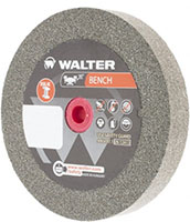 Walter Surface Technologies 80 Grit Aluminum Oxide Fine Grade Vitrified Bond Bench and Pedestal Grinding Wheel (57843153)