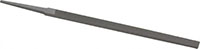 3/8 Inch (in) Width Grobet USA 6 Inch (in) Standard Precision Swiss Double Cut Pattern Narrow Pillar File