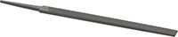 1/2 Inch (in) Width Grobet USA 6 Inch (in) Standard Precision Swiss Double Cut Pattern Regular Pillar File