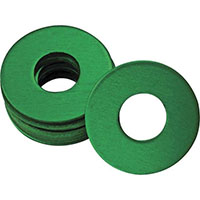 Plews & Edelman 1/4-28 Thread Green Washer Grease Fitting (61483962)