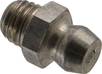 PROLUBE Straight Head Angle 1/4-28 UNF Stainless Steel Standard Grease Fitting (62088075)