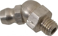 PROLUBE 45 Degree (º) Head Angle 1/4-28 PTF Stainless Steel Standard Grease Fitting (62088125)