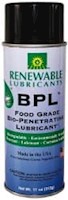 Renewable Lubricants 11 Ounce (oz) Container Size Aerosol Thin Oily Film Penetrant/Lubricating Oil