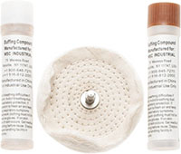 Value Collection 4 Inch (in) Diameter Loose Cushion Sewn Buffing Wheel (66998311)