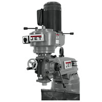 JET JVM-836 Series 8 x 36 Inch (in) Step Pulley Vertical Milling Machine (690036) - 5