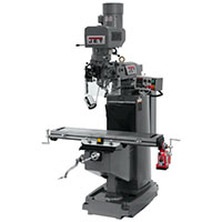 JET JTM-949EVS Milling Machine with 3-Axis (Knee) ACU-RITE 203 DRO, X and Y-Axis Power Feeds and Air Powered Draw Bar (690528) - 3