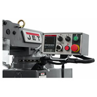 JET JTM-949EVS Milling Machine with 2-Axis Newall DP700 DRO X and Y-Axis Power Feeds and Air Powered Draw Bar (690538) - 5