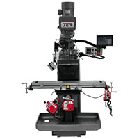 JET JTM-949EVS Milling Machine with 3-Axis (Quill) Newall DP700 DRO and X, Y and Z-Axis Power Feeds (690549) - 2