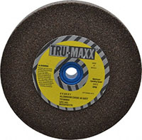 Tru-Maxx 46 Grit Aluminum Oxide Coarse Grade Vitrified Bond Bench and Pedestal Grinding Wheel (70180864)