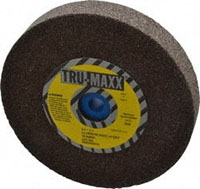 Tru-Maxx 46 Grit Aluminum Oxide Coarse Grade Vitrified Bond Bench and Pedestal Grinding Wheel (70180898)