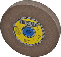 Tru-Maxx 80 Grit Aluminum Oxide Medium Grade Vitrified Bond Bench and Pedestal Grinding Wheel (70180914)