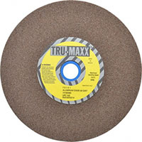 Tru-Maxx 60 Grit Aluminum Oxide Medium Grade Vitrified Bond Bench and Pedestal Grinding Wheel (70180989)