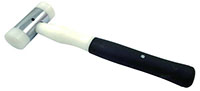 Precise 1 Inch (in) Head Diameter Nylon Face Dead Blow Hammer (7080-0300)