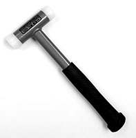 Vertex 1.2 Inch (in) Head Diameter UPE Plastic Dead Blow Hammer (7080-0302)