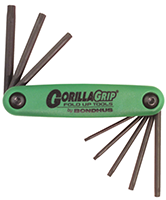 (71-350-350) Bondhus Gorilla Grip™ Fold Up Hex & Torx® Key