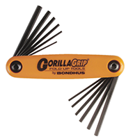 (71-350-345) Bondhus Gorilla Grip™ Fold Up Hex & Torx® Key