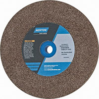 Norton 60 and 80 Grit Aluminum Oxide Medium Grade Bench and Pedestal Grinding Wheel (75941237)