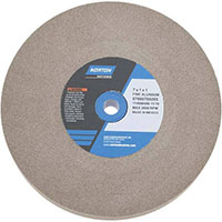 Norton 100 Grit Aluminum Oxide Fine Grade Bench and Pedestal Grinding Wheel (75941369)