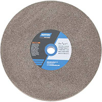 Norton 60 and 80 Grit Aluminum Oxide Medium Grade Bench and Pedestal Grinding Wheel (75941393)