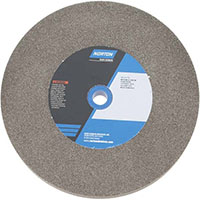 Norton 60 and 80 Grit Aluminum Oxide Medium Grade Bench and Pedestal Grinding Wheel (75941476)