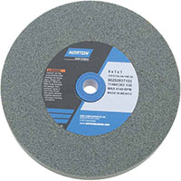 Norton 80 Grit Silicon Carbide Medium Grade Bench and Pedestal Grinding Wheel (75942201)