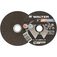 Walter Surface Technologies 7/8 Inch (in) Hole Size 12200 Revolutions per Minute (rpm) Maximum Speed Aluminum Oxide Cut-Off Wheel (77331098)