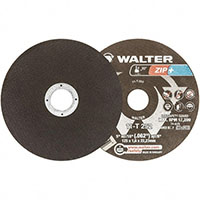 Walter Surface Technologies 7/8 Inch (in) Hole Size 12200 Revolutions per Minute (rpm) Maximum Speed Aluminum Oxide Cut-Off Wheel (77331148)