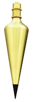 General 4-1/2 Inch (in) Dimension A Brass Plumb Bob