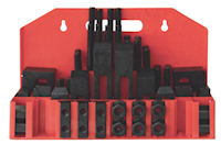 Precise 1/2 Inch (in) Table T-Slot 52 Piece Deluxe Clamp Set