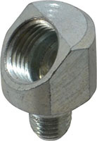 PROLUBE 45 Degree (º) Head Angle 1/4-28 National Pipe Thread (NPT) Steel Grease Fitting Adapter (85062354)