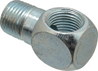 PROLUBE 90 Degree (º) Head Angle 1/8-27 National Pipe Thread (NPT) Steel Grease Fitting Adapter (85062388)