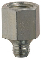 PROLUBE Straight Head Angle 1/4-28 National Pipe Thread (NPT) Steel Grease Fitting Adapter (85062404)