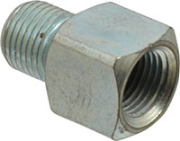 PROLUBE Straight Head Angle 1/8-27 National Pipe Thread (NPT) Steel Grease Fitting Adapter (85062412)