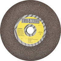 Tru-Maxx 46 Grit Aluminum Oxide Coarse Grade Vitrified Bond Bench and Pedestal Grinding Wheel (85642098)