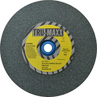 Tru-Maxx 80 Grit Silicon Carbide Medium Grade Vitrified Bond Bench and Pedestal Grinding Wheel (85642338)