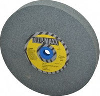 Tru-Maxx 80 Grit Silicon Carbide Medium Grade Vitrified Bond Bench and Pedestal Grinding Wheel (85642510)